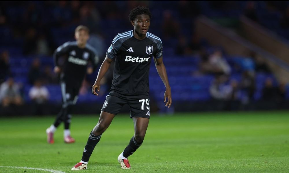 Mohamed Koné sous les couleurs d'Aston Villa U21